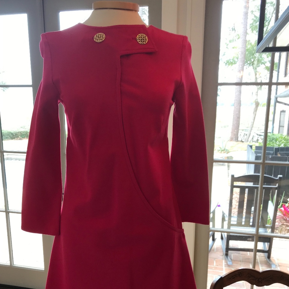 Elizabeth McKay pink dress